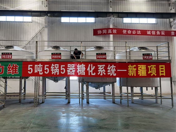 莎车精酿啤酒设备厂—5吨精酿啤酒设备—新疆项目